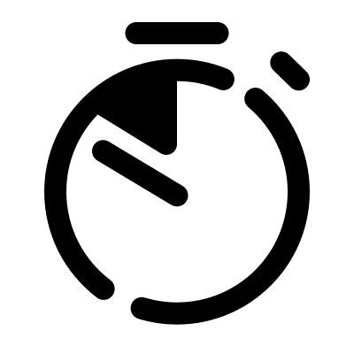 Coming Soon icon in Pulsar Line style
